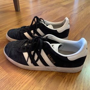 Black Adidas Gazelles